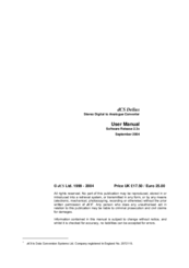 DCS Delius User Manual