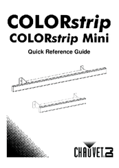 Chauvet colorstrip mini Quick Reference Manual