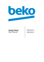 Beko CWB 6403 X User Manual