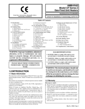 Ambi-Rad UF165-2 Installation Manual