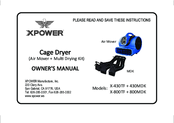 XPower X-430TF Owner's Manual