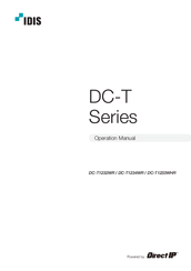 Idis DC-T1232WR Operation Manual