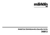 Marklin 36812 Instruction Manual