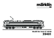 Marklin 39401 Instruction Manual