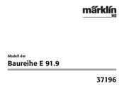 Marklin 37196 Instruction Manual
