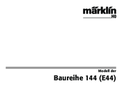 Marklin baureihe 144 Instruction Manual