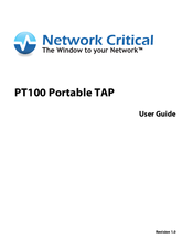 Network Critical PT100 User Manual