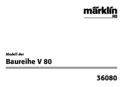 Marklin 36080 Instruction Manual