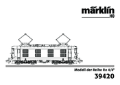 Marklin 39420 Instruction Manual