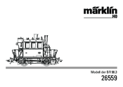 Marklin 26559 Instruction Manual