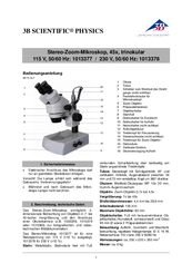 3B SCIENTIFIC PHYSICS 1013378 Instruction Manual