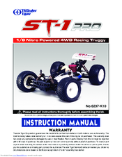 Thunder Tiger St 1 Pro Manuals Manualslib