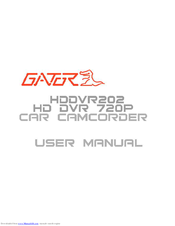 Gator HDDVR202 User Manual