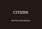 Citizen 9183 Instuction Manual