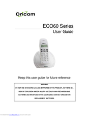 Oricom ECO60-1 User Manual