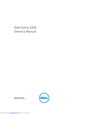 Dell Vostro 3252 Owner's Manual