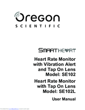 Oregon SmartHeart SE102 Manuals | ManualsLib
