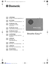 Dometic Breathe Easy Installation And Operating Manual