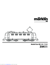 Marklin 39411 Instruction Manual