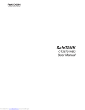 Raidon safetank GT2670-WB3 User Manual