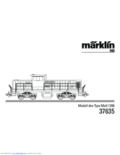 Marklin 37635 Instruction Manual