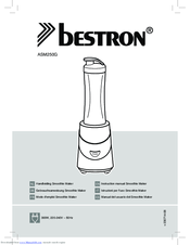 Bestron ASM250G Instruction Manual