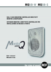RCF MQ 50i-W User Manual