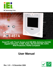 IEI Technology ACT-457A User Manual