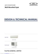 Fujitsu ASYA12LEC Design & Technical Manual