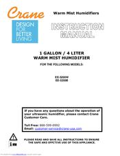 Crane EE-5200W Instruction Manual