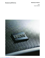 Bowers & Wilkins WM 2 Owner's Manual