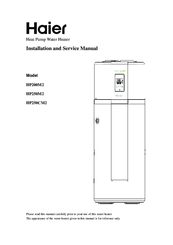 Haier HP200M2 Installation And Service Manual
