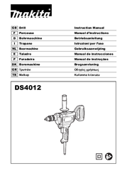 Makita DS4012 Instruction Manual