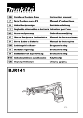 Makita BJR141 Instruction Manual
