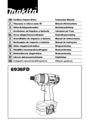 Makita 6936FD Instruction Manual
