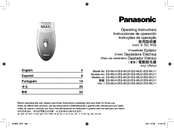 Panasonic ES-WU31 Operating Instructions Manual