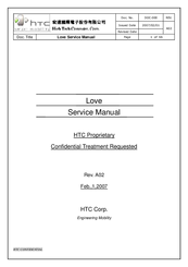 HTC Love Service Manual