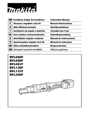 Makita BFL121F Instruction Manual