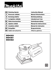 Makita BO4561 Instruction Manual