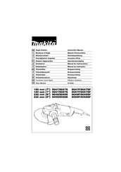 Makita 9059SF Instruction Manual