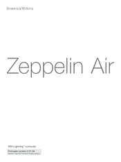 Bowers & Wilkins Zeppelin Air Owner's Manual