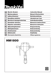 Makita HM1800 Instruction Manual