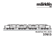 marklin 37613 Manual