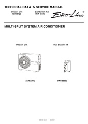 Argoclima AER522QC Technical Data & Service Manual