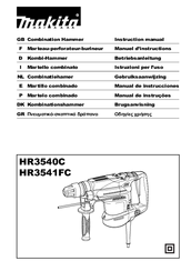 Makita HR3540C Instruction Manual