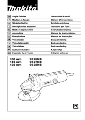 Makita 9526NB Instruction Manual
