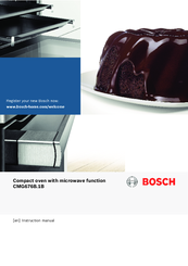 Bosch CMG676B.1B Instruction Manual