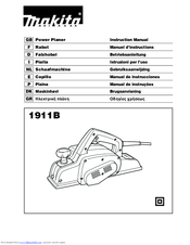 Makita 1911B Instruction Manual