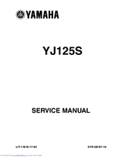 Yamaha YJ125S Service Manual