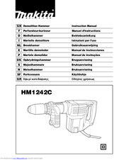 Makita HM1242C Instruction Manual